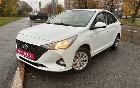 Hyundai Solaris II рестайлинг, 2021 год, 1 650 000 рублей, 27 фотография