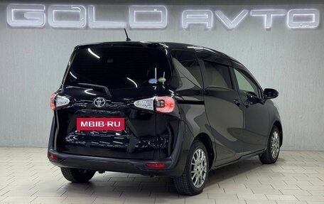 Toyota Sienta II, 2018 год, 1 390 000 рублей, 5 фотография
