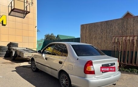 Hyundai Accent II, 2001 год, 163 000 рублей, 3 фотография