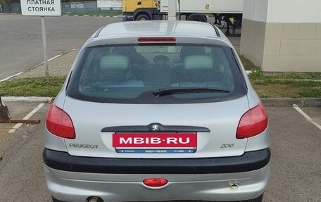 Peugeot 206, 2002 год, 130 000 рублей, 4 фотография