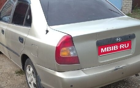 Hyundai Accent II, 2004 год, 275 000 рублей, 3 фотография
