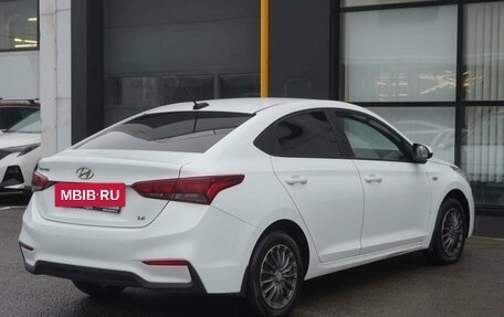 Hyundai Solaris II рестайлинг, 2017 год, 1 031 000 рублей, 5 фотография