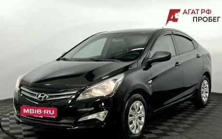 Hyundai Solaris II рестайлинг, 2014 год, 830 000 рублей, 2 фотография