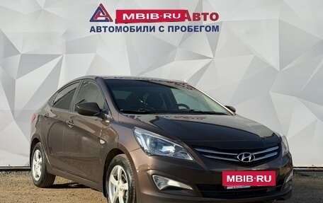Hyundai Solaris II рестайлинг, 2016 год, 940 000 рублей, 3 фотография