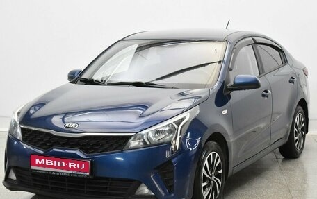 KIA Rio IV, 2021 год, 1 550 000 рублей, 1 фотография