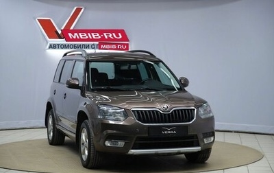 Skoda Yeti I рестайлинг, 2014 год, 1 230 000 рублей, 1 фотография