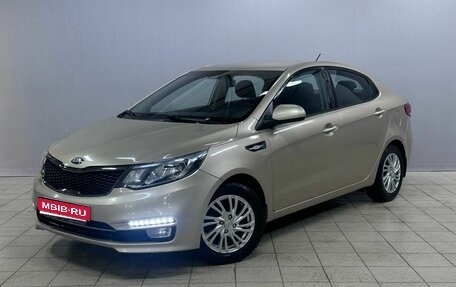 KIA Rio III рестайлинг, 2015 год, 1 050 000 рублей, 1 фотография