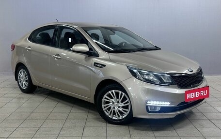 KIA Rio III рестайлинг, 2015 год, 1 050 000 рублей, 3 фотография