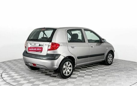 Hyundai Getz I рестайлинг, 2008 год, 523 000 рублей, 6 фотография