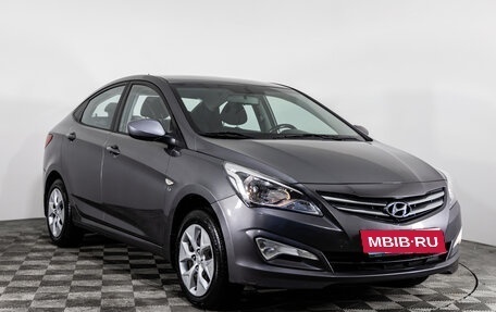 Hyundai Solaris II рестайлинг, 2015 год, 1 199 000 рублей, 3 фотография