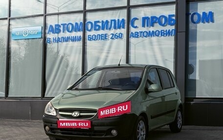 Hyundai Getz I рестайлинг, 2007 год, 490 000 рублей, 1 фотография