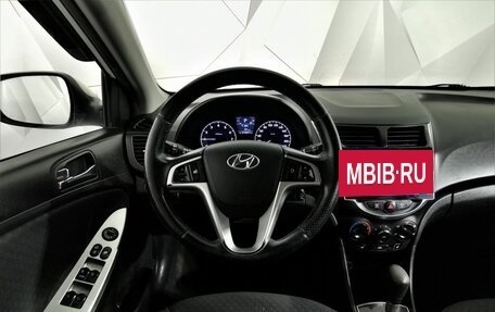 Hyundai Solaris II рестайлинг, 2011 год, 545 000 рублей, 17 фотография