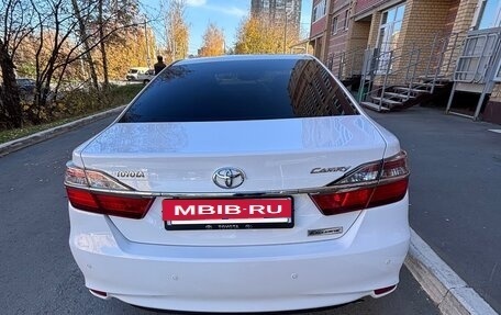 Toyota Camry, 2016 год, 2 550 000 рублей, 4 фотография
