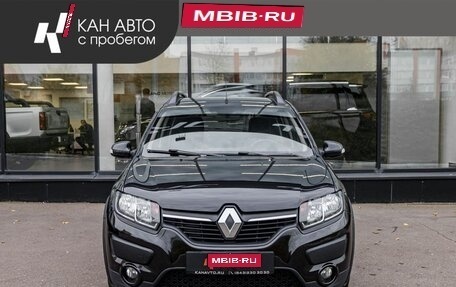 Renault Sandero II рестайлинг, 2017 год, 992 200 рублей, 2 фотография