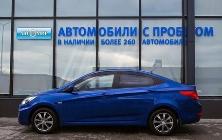 Hyundai Solaris II рестайлинг, 2011 год, 615 000 рублей, 2 фотография