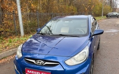 Hyundai Solaris II рестайлинг, 2011 год, 600 000 рублей, 1 фотография