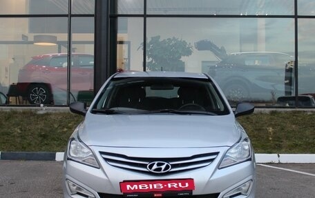 Hyundai Solaris II рестайлинг, 2014 год, 870 000 рублей, 2 фотография