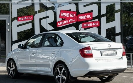 Skoda Rapid I, 2014 год, 1 170 000 рублей, 2 фотография