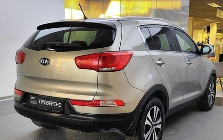 KIA Sportage III, 2014 год, 1 210 000 рублей, 5 фотография