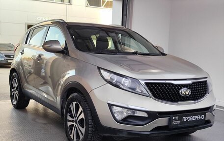 KIA Sportage III, 2014 год, 1 210 000 рублей, 3 фотография