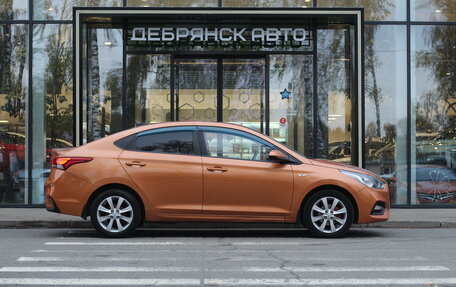 Hyundai Solaris II рестайлинг, 2017 год, 1 310 000 рублей, 4 фотография