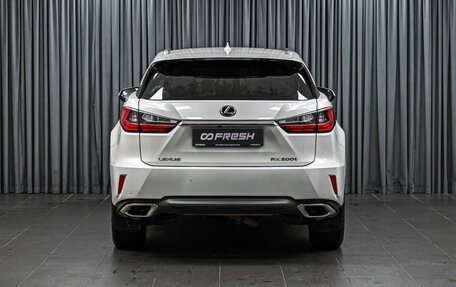 Lexus RX IV рестайлинг, 2017 год, 3 398 000 рублей, 4 фотография