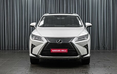 Lexus RX IV рестайлинг, 2017 год, 3 398 000 рублей, 3 фотография