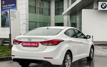 Hyundai Elantra VI, 2015 год, 1 359 000 рублей, 5 фотография