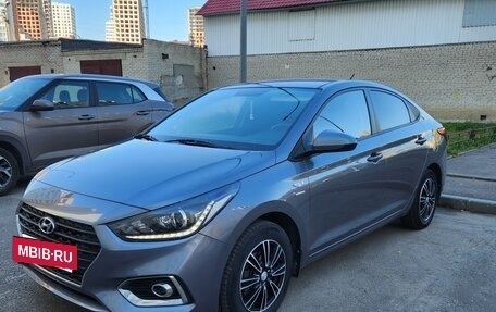 Hyundai Solaris II рестайлинг, 2019 год, 1 595 000 рублей, 3 фотография