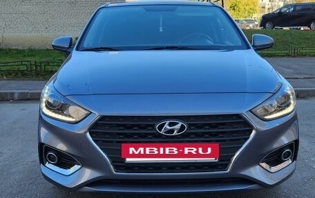 Hyundai Solaris II рестайлинг, 2019 год, 1 595 000 рублей, 13 фотография