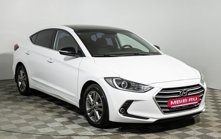 Hyundai Elantra VI, 2018 год, 1 499 700 рублей, 3 фотография