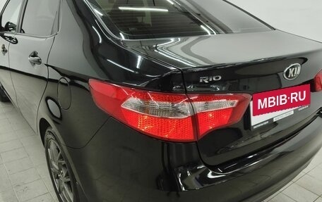 KIA Rio III рестайлинг, 2014 год, 943 400 рублей, 23 фотография