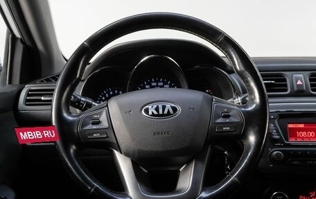 KIA Rio III рестайлинг, 2013 год, 899 000 рублей, 19 фотография