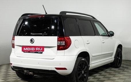 Skoda Yeti I рестайлинг, 2014 год, 1 149 700 рублей, 5 фотография