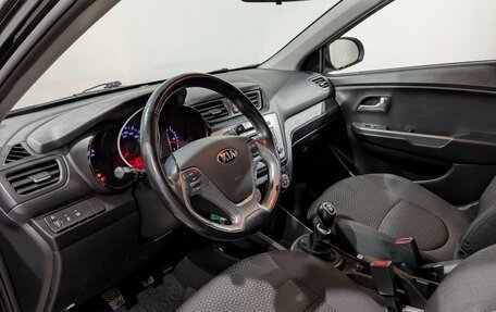 KIA Rio III рестайлинг, 2016 год, 1 055 000 рублей, 24 фотография