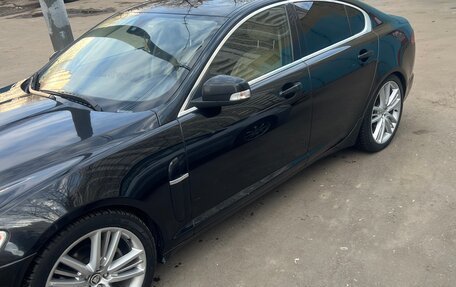 Jaguar XF I рестайлинг, 2008 год, 850 000 рублей, 2 фотография