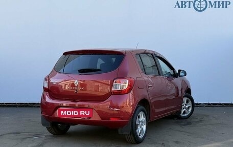 Renault Sandero II рестайлинг, 2014 год, 650 000 рублей, 5 фотография