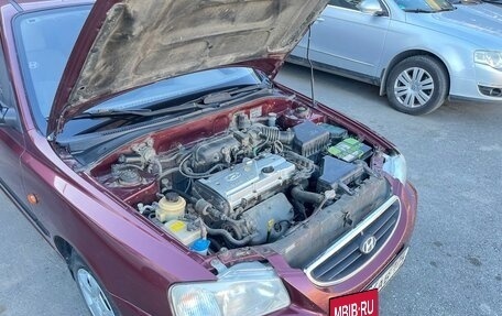 Hyundai Accent II, 2007 год, 350 000 рублей, 23 фотография