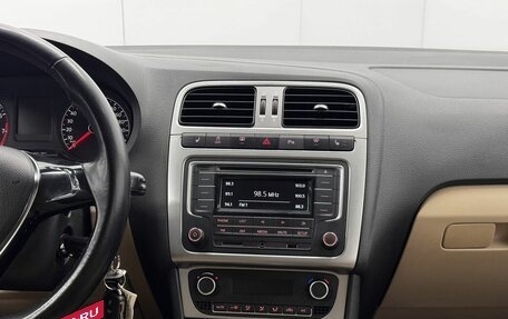 Volkswagen Polo VI (EU Market), 2016 год, 1 310 000 рублей, 11 фотография
