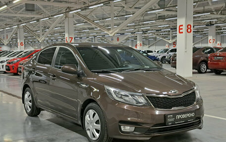 KIA Rio III рестайлинг, 2015 год, 950 000 рублей, 3 фотография