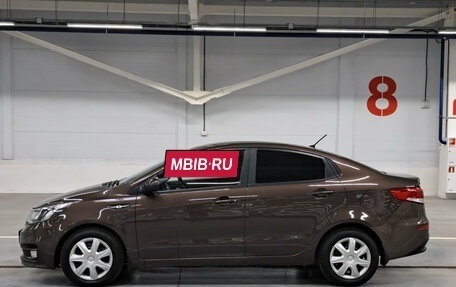 KIA Rio III рестайлинг, 2015 год, 950 000 рублей, 10 фотография