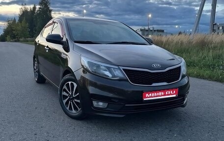 KIA Rio III рестайлинг, 2015 год, 950 000 рублей, 1 фотография