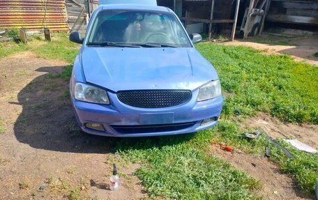 Hyundai Accent II, 2005 год, 200 000 рублей, 13 фотография