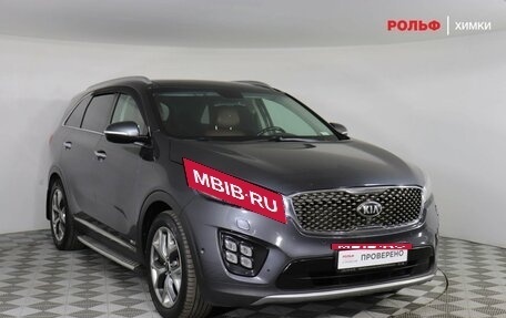 KIA Sorento III Prime рестайлинг, 2016 год, 2 297 000 рублей, 3 фотография