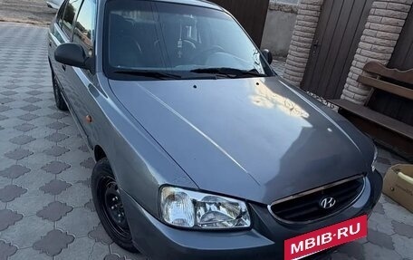 Hyundai Accent II, 2007 год, 415 000 рублей, 2 фотография