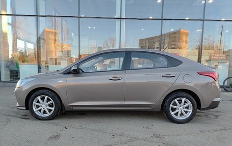 Hyundai Solaris II рестайлинг, 2021 год, 1 757 600 рублей, 10 фотография