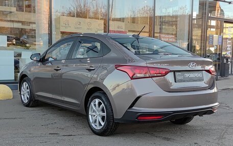 Hyundai Solaris II рестайлинг, 2021 год, 1 757 600 рублей, 8 фотография