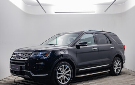 Ford Explorer V рестайлинг, 2018 год, 3 380 000 рублей, 1 фотография