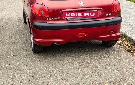 Peugeot 206, 2004 год, 260 000 рублей, 13 фотография