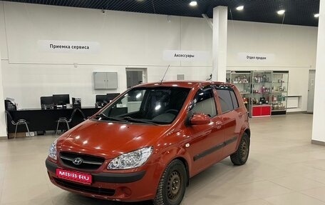 Hyundai Getz I рестайлинг, 2008 год, 499 000 рублей, 1 фотография